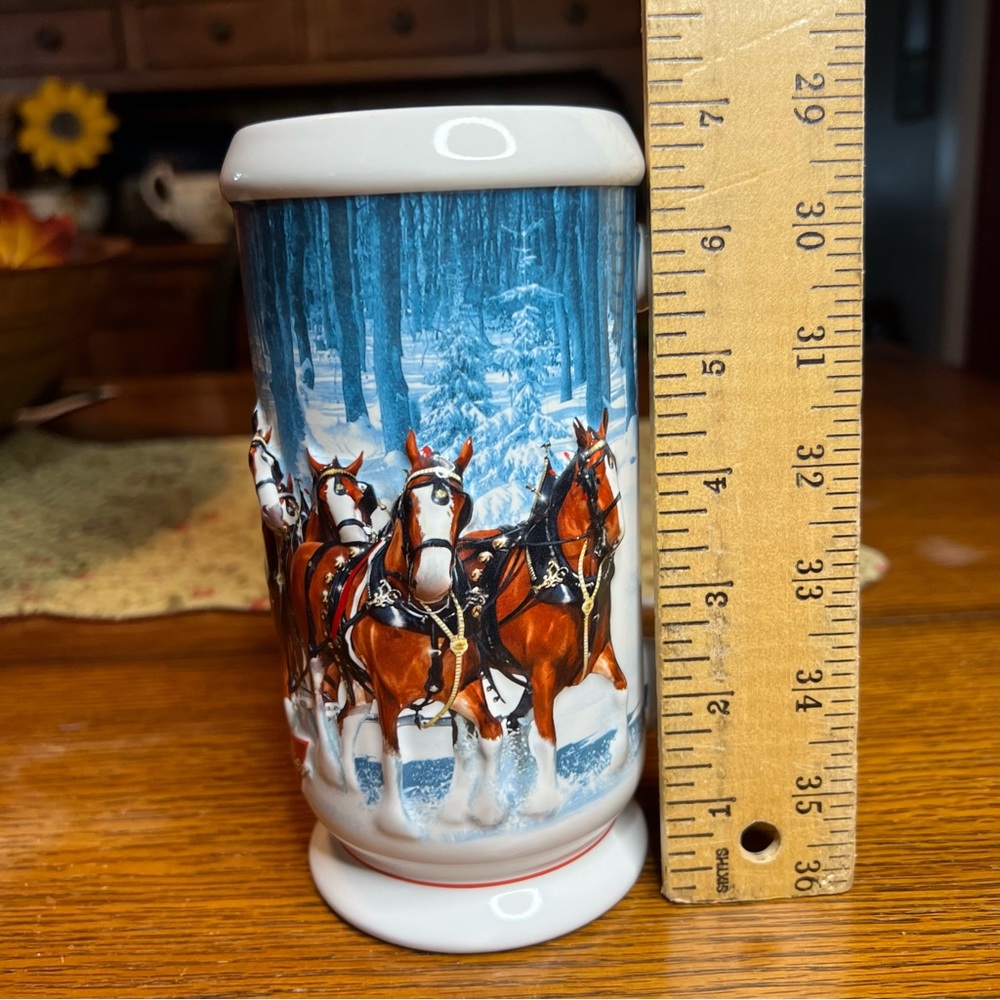Budweiser Winter’s Calm stein mug